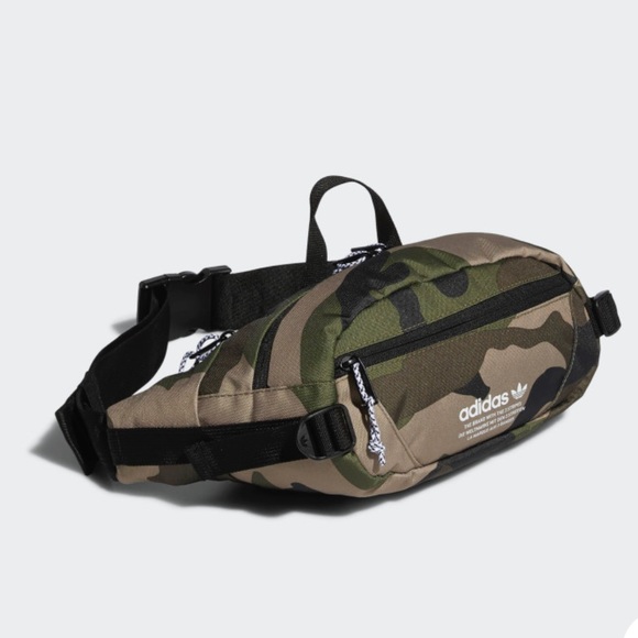 adidas camo belt bag